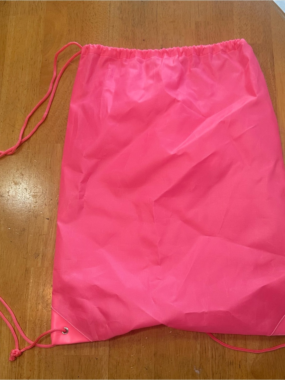 Pink Drawstring Sports Backpack - Picture 2 of 2